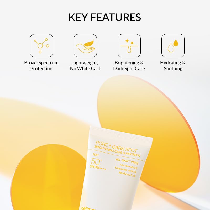 Celimax Pure + Dark Spot Brightening Care Sunscreen SPF50 Skin Softening No.3