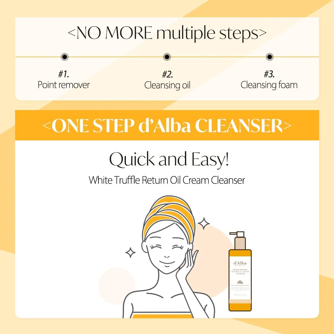 d'Alba Piedmont White Truffle Return Oil Cream Cleanser