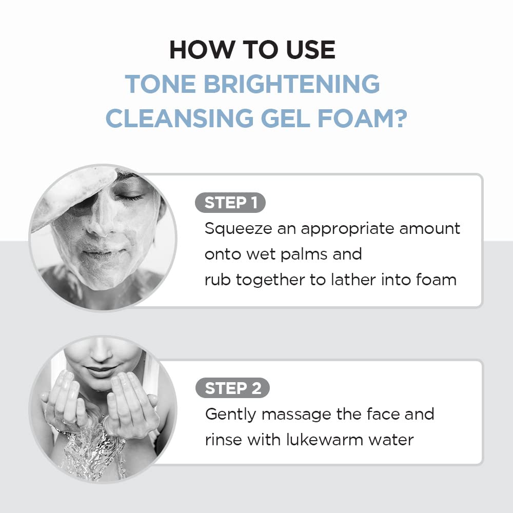 Skin1004 Madagascar Centella Tone Brightening Cleansing Gel Foam 125ml