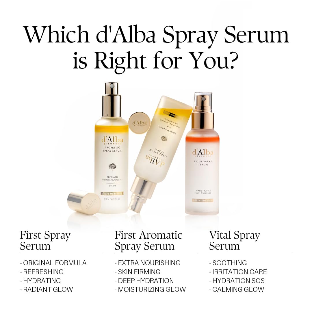 d'Alba Piedmont Vital Spray Serum White Truffle Skin Calming