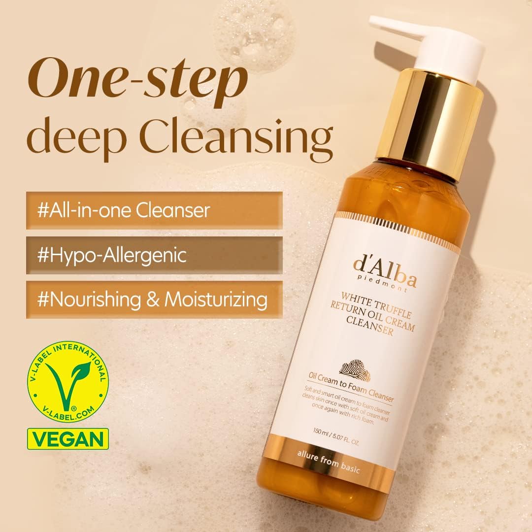 d'Alba Piedmont White Truffle Return Oil Cream Cleanser
