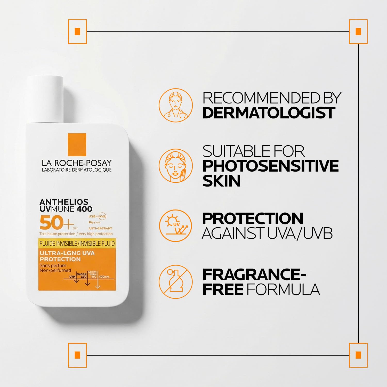 La Roche-Posay Anthelios UVMune 400 SPF50+ Invisible Fluid 50ml