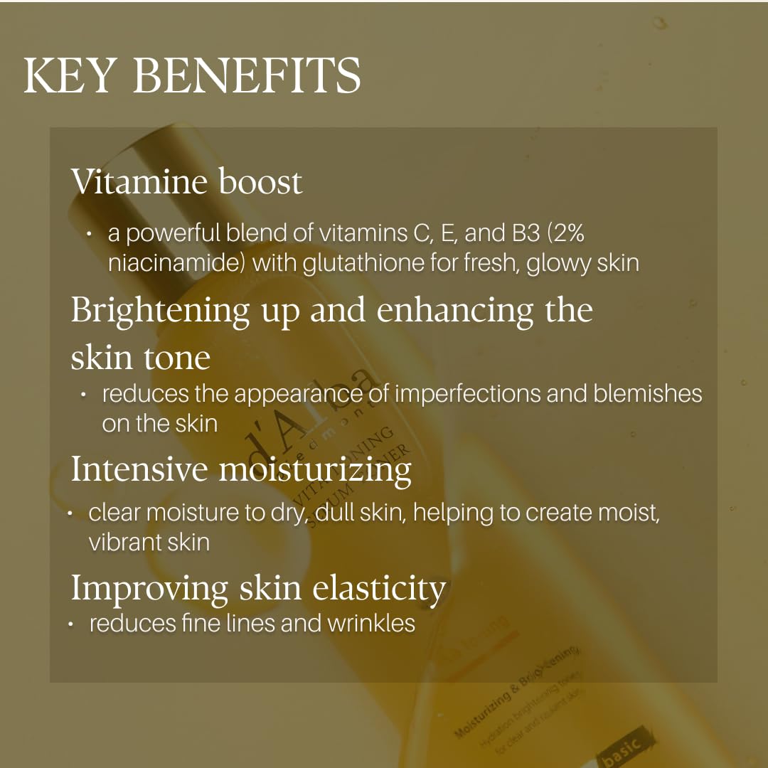 d'Alba Piedmont Vita Toning Serum Toner