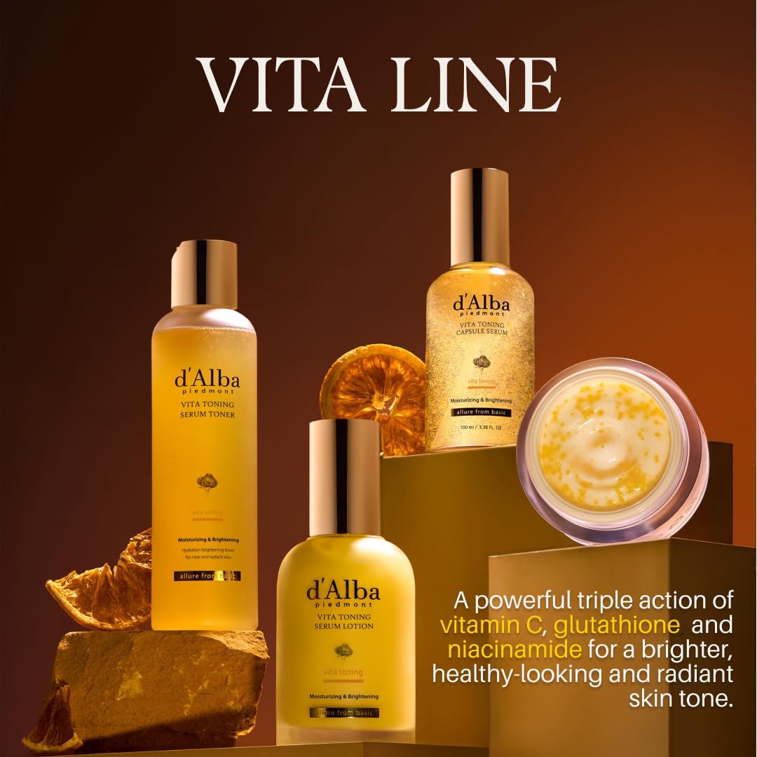d'Alba Piedmont Vita Toning Serum Toner