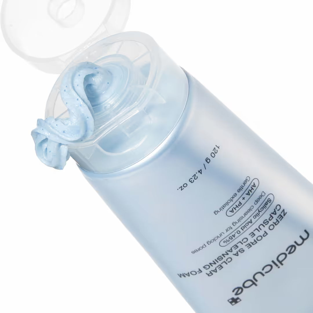 Medicube Zero Pore 8A Clear Capsule Cleansing Foam