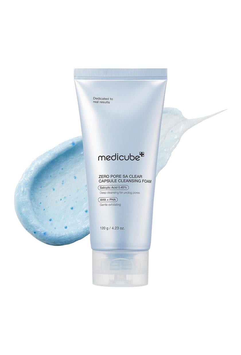 Medicube Zero Pore 8A Clear Capsule Cleansing Foam