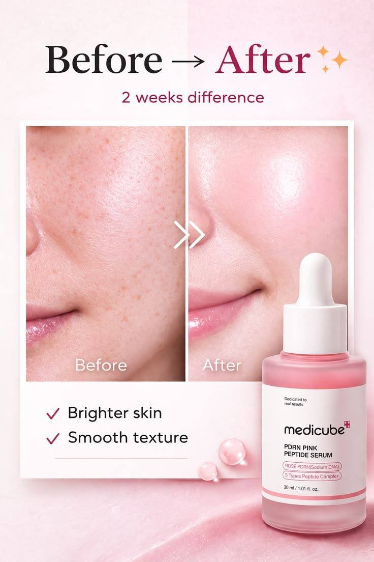Medicube PDRN Pink Peptide Serum 30ml