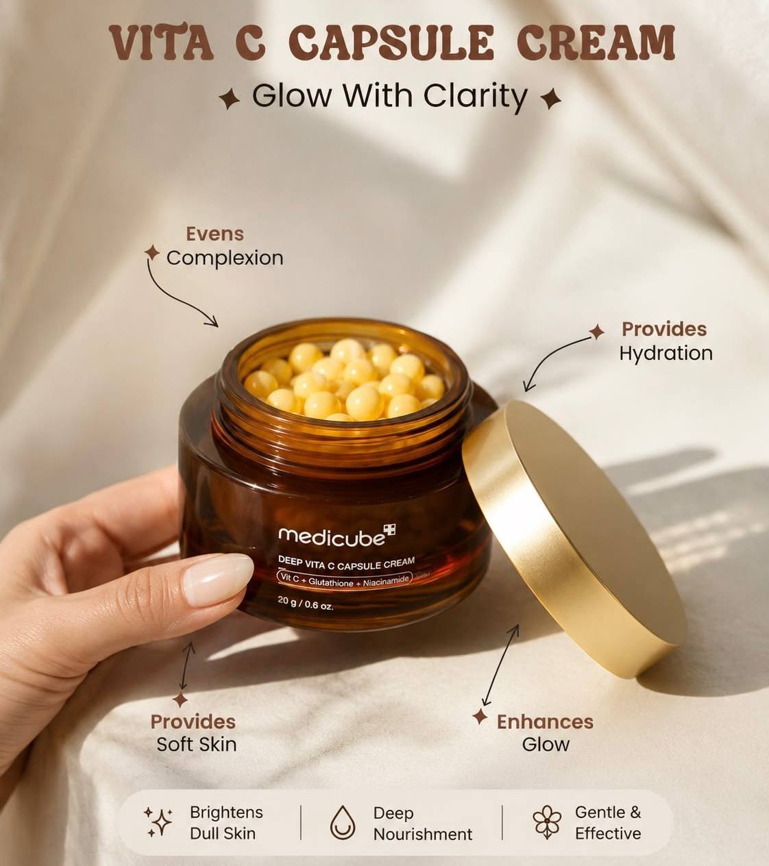 Medicube Deep Vita C Capsule Cream 55g