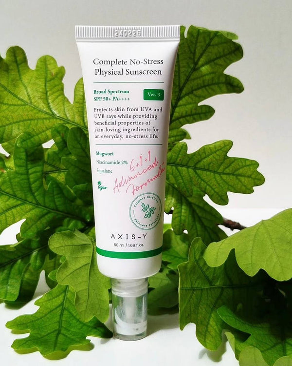Axis-Y Complete No-Stress Physical Sunscreen SPF50+ PA++++ Ver.3 50ml
