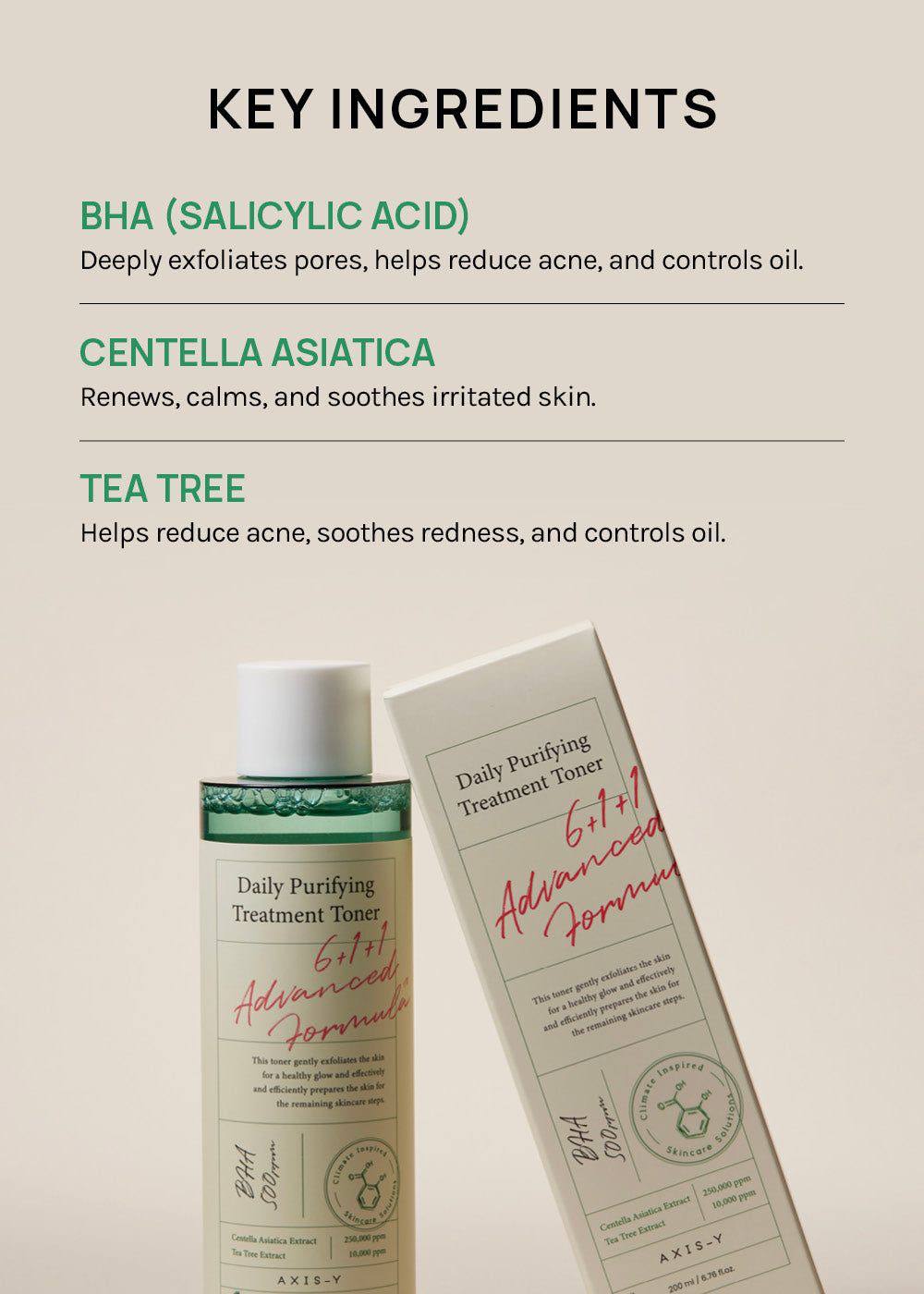 Axis-Y Daily Purifying Treatment Toner 200ml