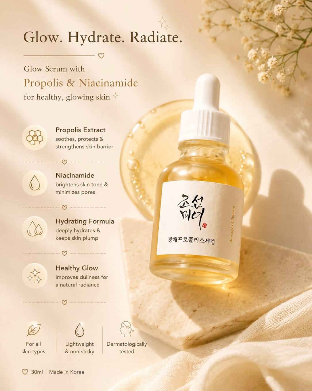 Beauty of Joseon Glow Serum Propolis + Niacinamide