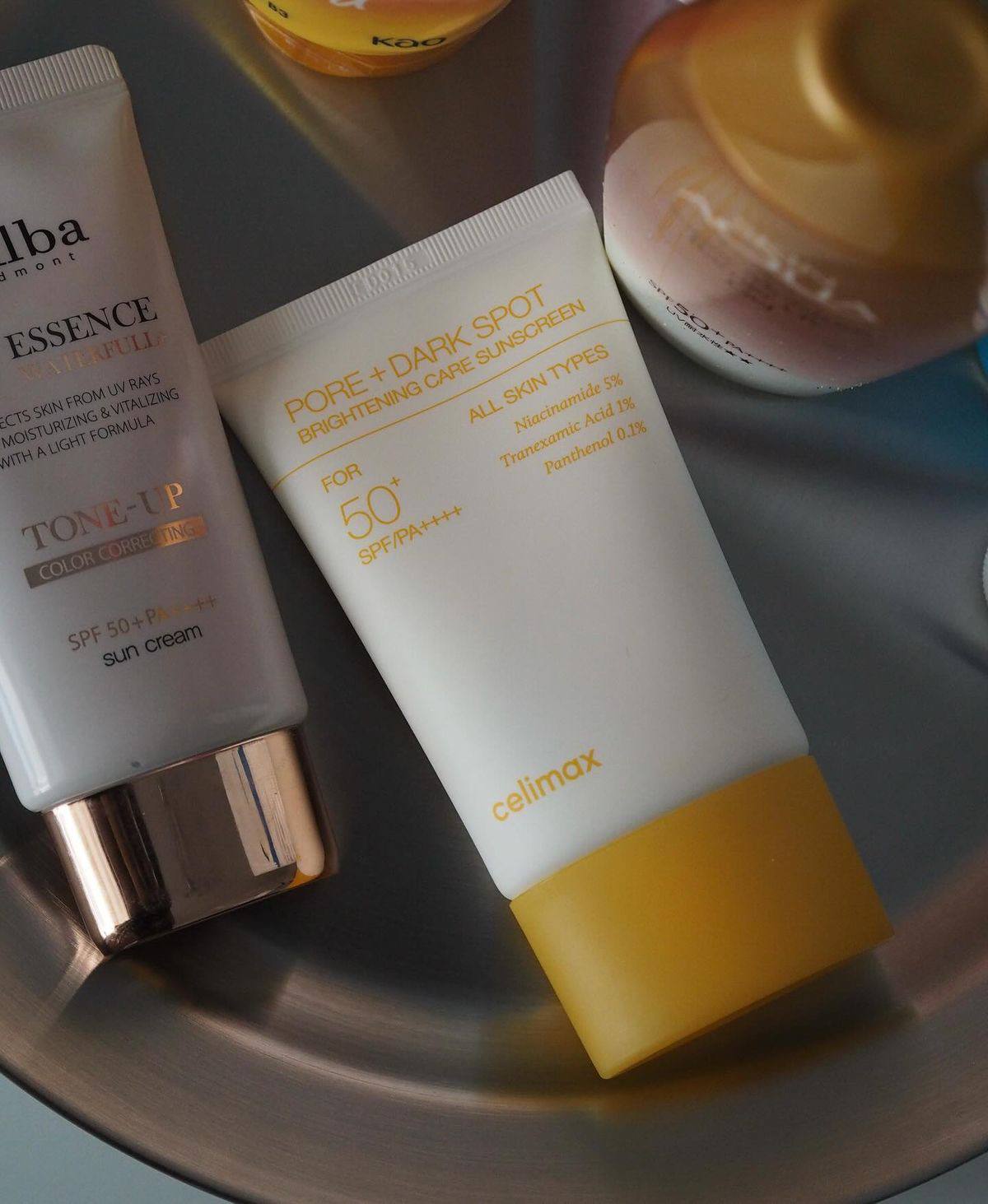 Celimax Pure + Dark Spot Brightening Care Sunscreen SPF50 Skin Softening No.3