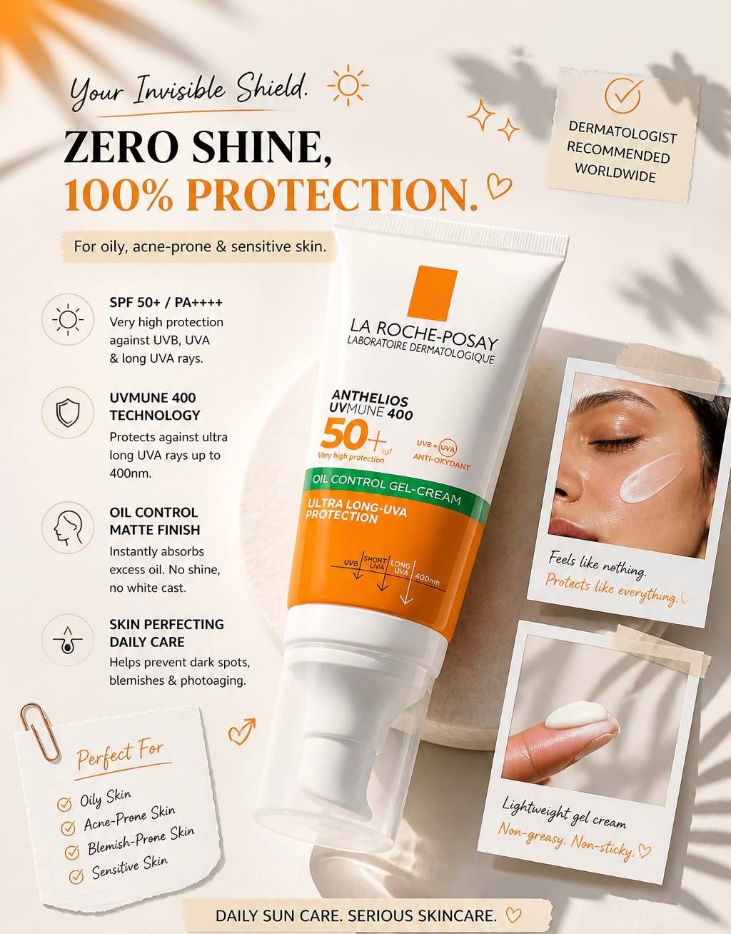 La Roche-Posay Anthelios UVMune 400 SPF50+ Fluide Oil Control 50ml