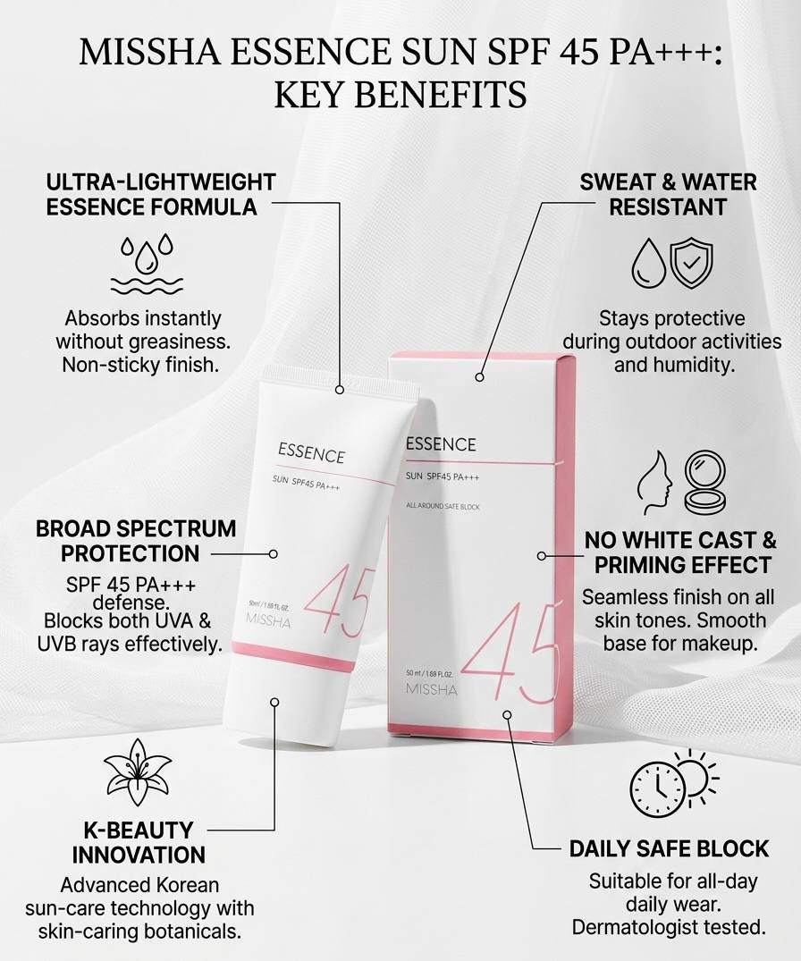 Missha Essence Sun SPF45 PA+++ 50ml