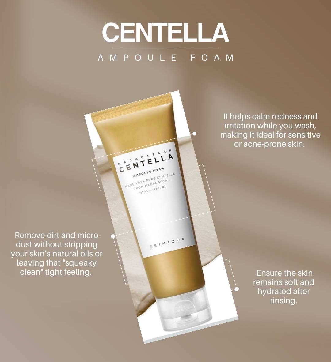 Skin1004 Madagascar Centella Ampoule Foam 125ml