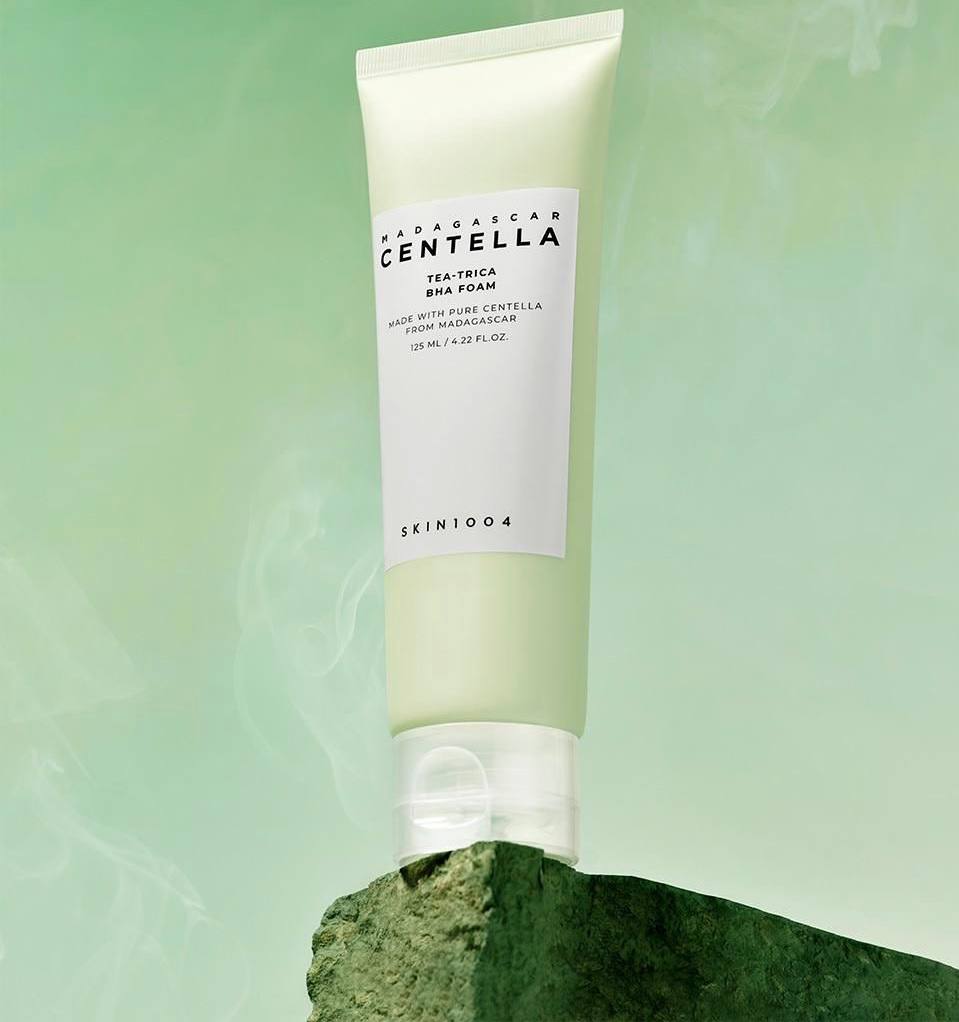 Skin1004 Madagascar Centella Tea-Trica BHA Foam 125ml