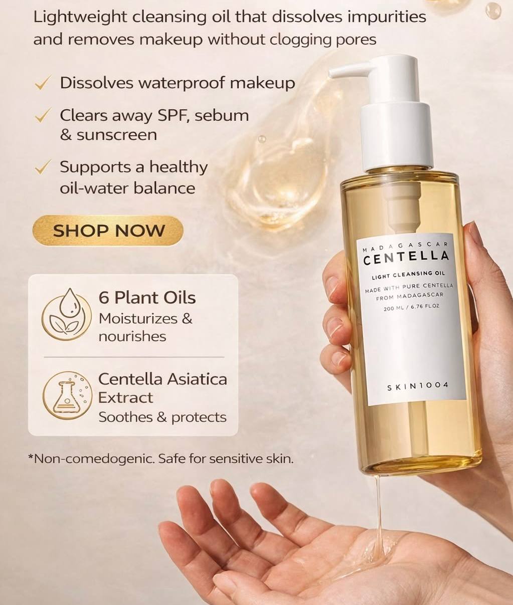 Skin1004 Madagascar Centella Light Cleansing Oil 200ml
