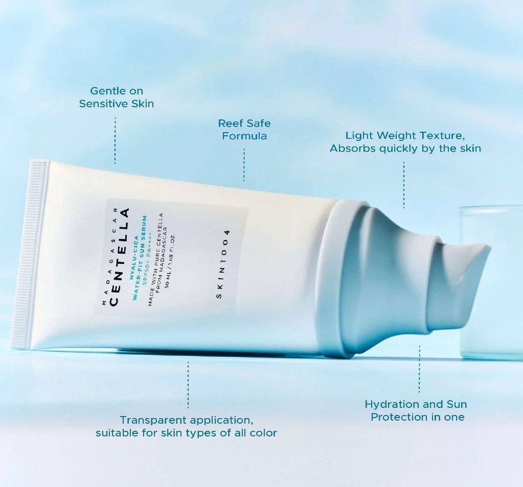 Skin1004 Madagascar Centella Hyalu-Cica Water-Fit Sun Serum