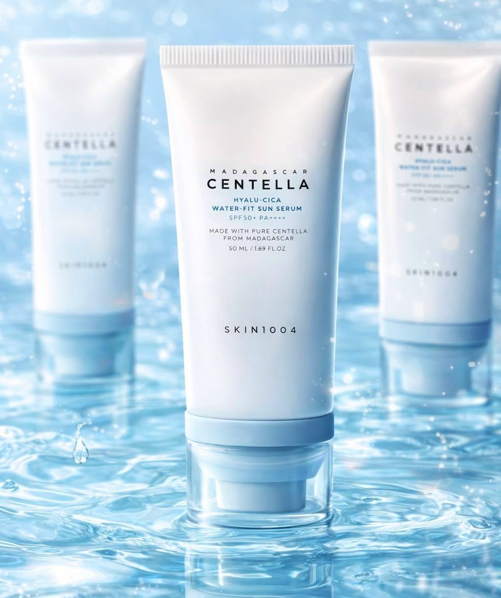 Skin1004 Madagascar Centella Hyalu-Cica Water-Fit Sun Serum