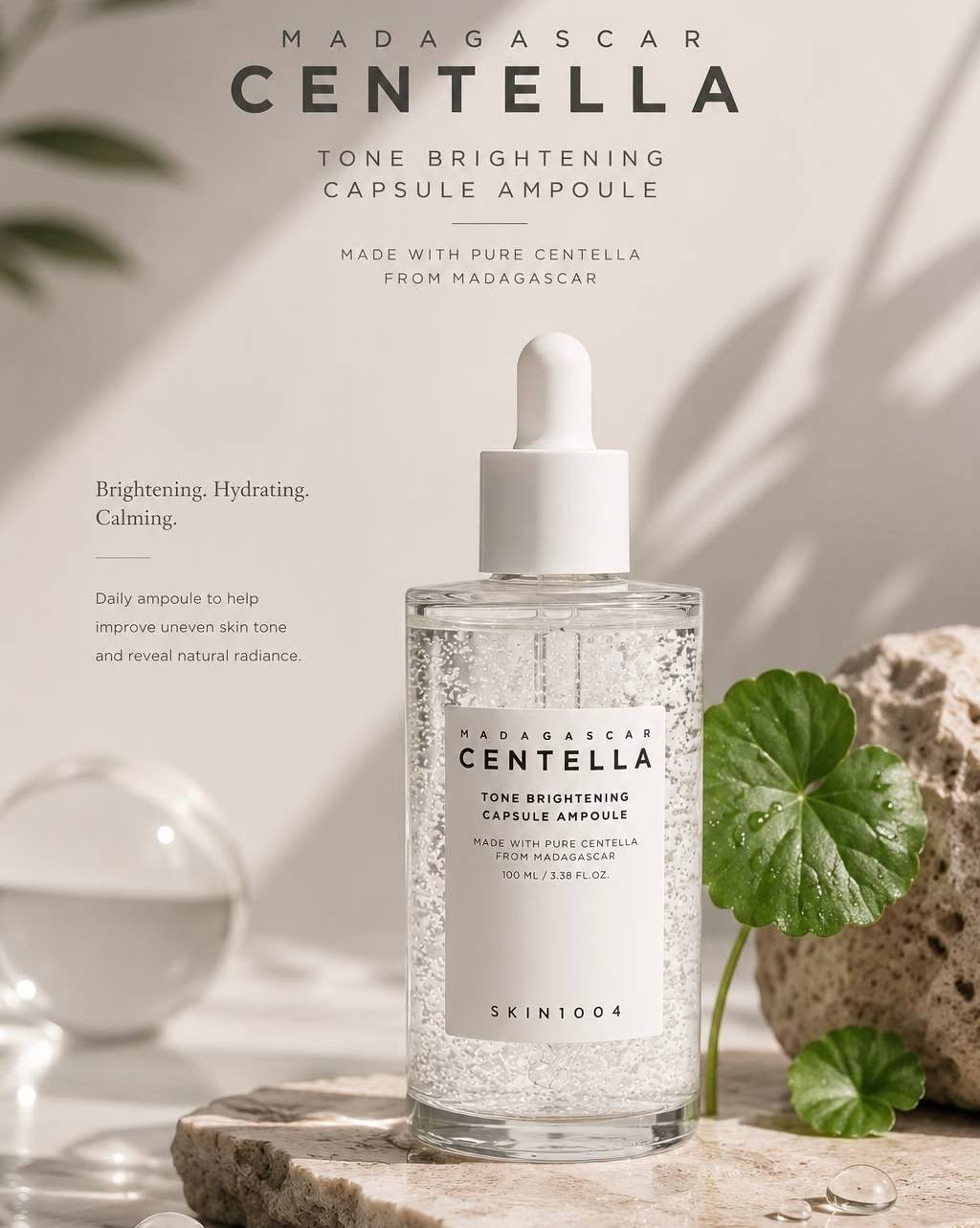 Skin1004 Madagascar Centella Tone Brightening Capsule Ampoule