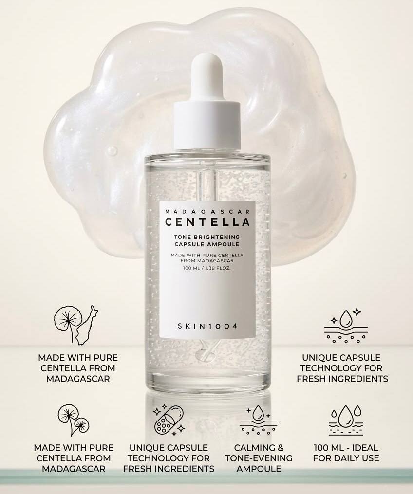 Skin1004 Madagascar Centella Tone Brightening Capsule Ampoule