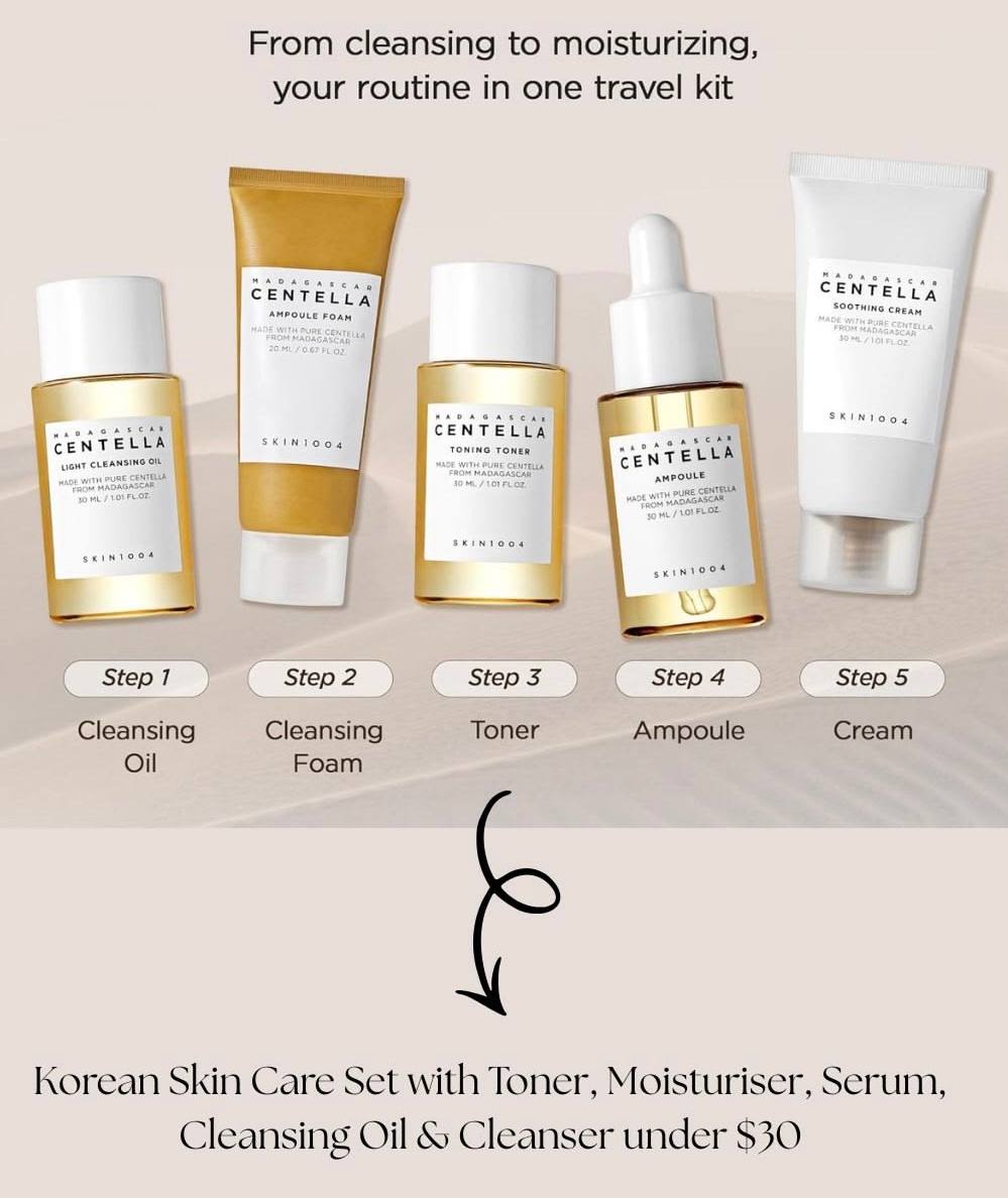 Skin1004 Madagascar Centella Travel Kit