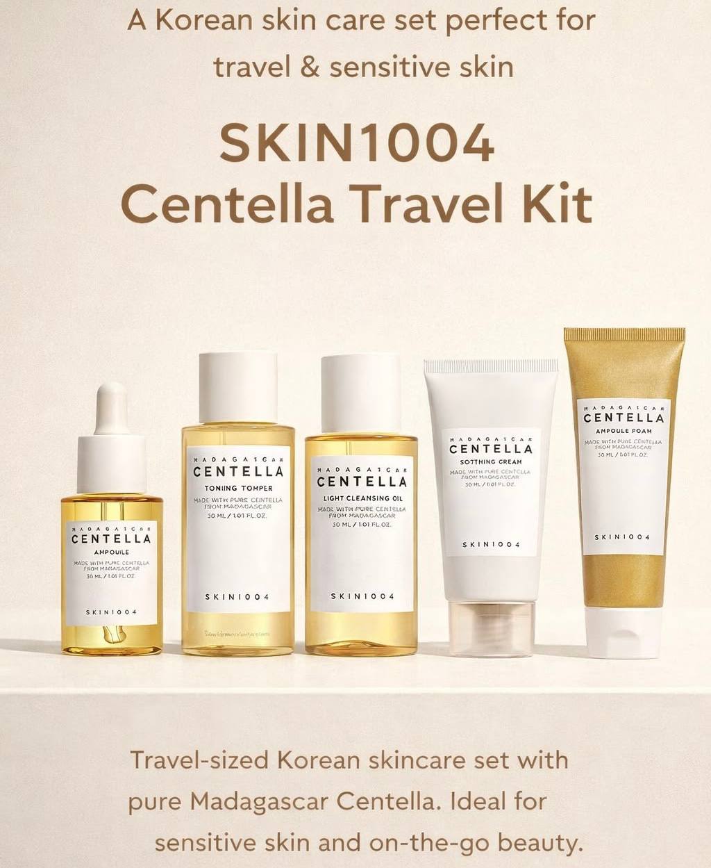 Skin1004 Madagascar Centella Travel Kit
