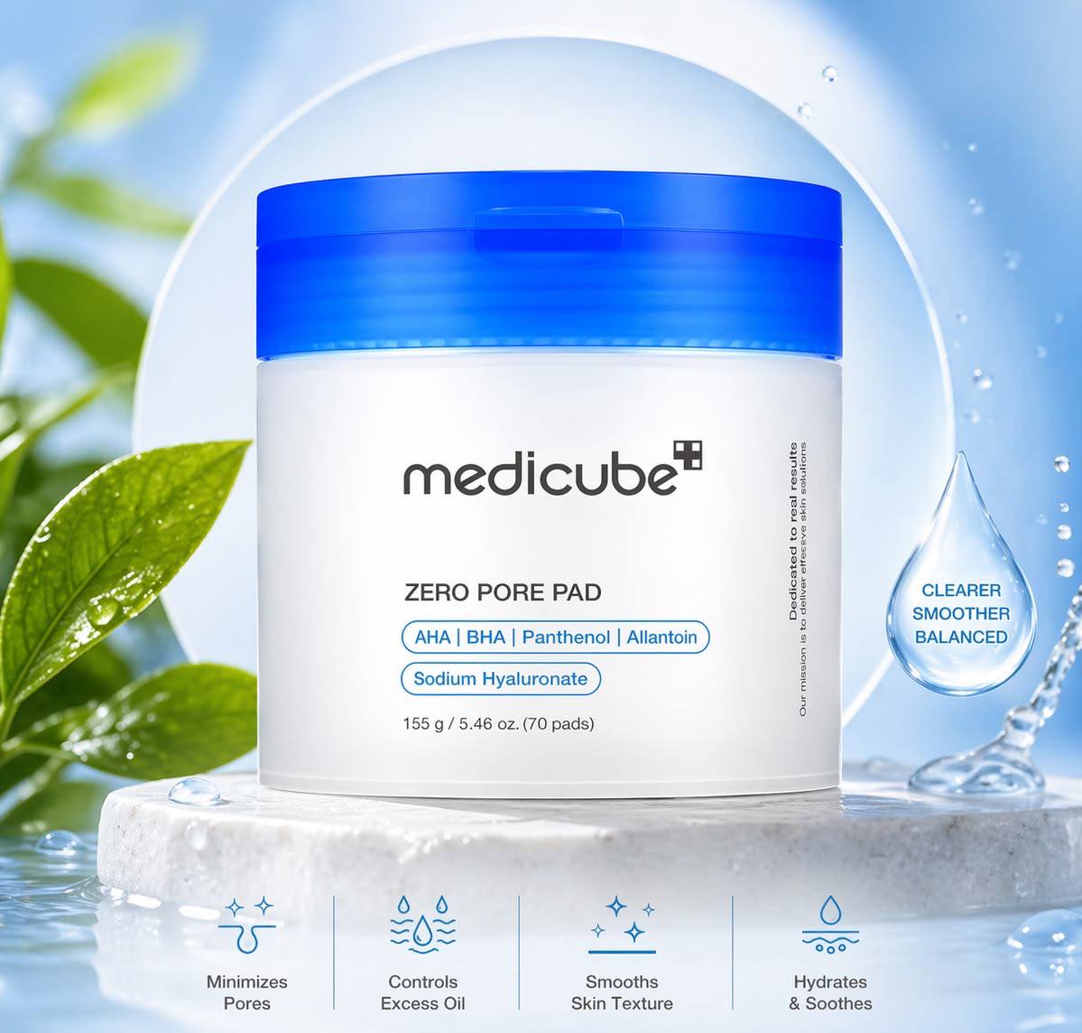Medicube Zero Pore Pad 155g / 70 Pads